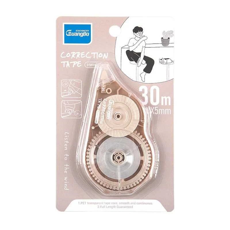 Tip Ex Kertas / Correction Tape Guangbo 30M H05057